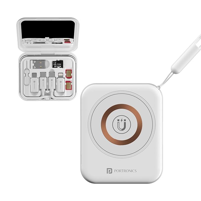 Portronics Smartpod 3 in 1 Wireless Charger