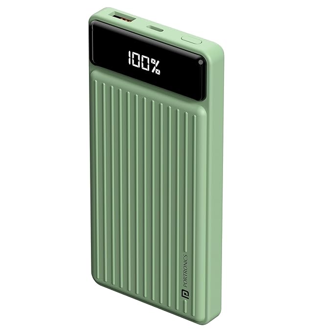 Portronics Luxcell B 10K 10000 mAh 22.5W Fast Charging Power Bank