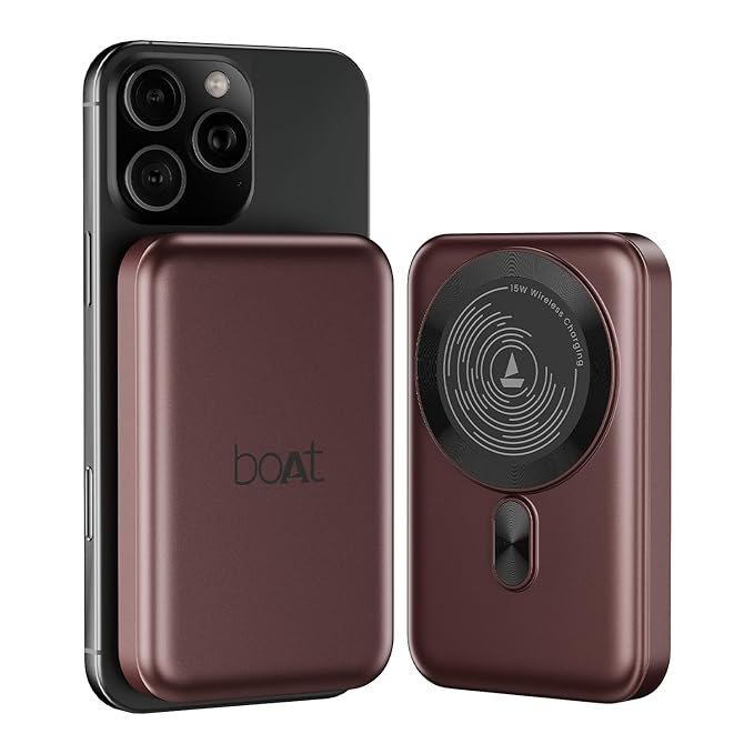 BOAT EnergyShroom PB331 (Magsafe) 10000mAh Magnetic Wireless Powerbank