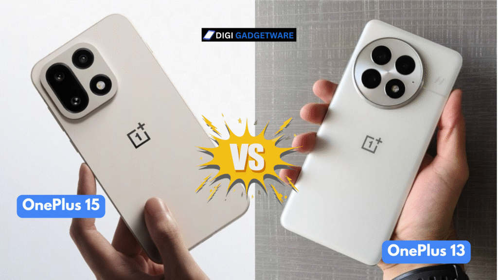 difference between OnePlus 15 and 13