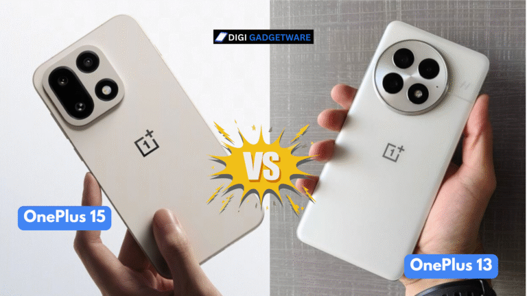 difference between OnePlus 15 and 13