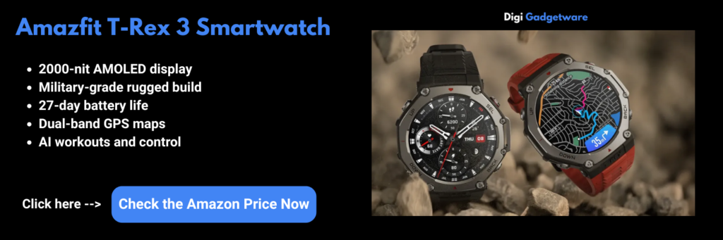 Amazfit T-Rex 3 Smartwatch