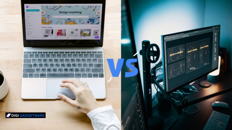 Desktop PC vs laptop comparison